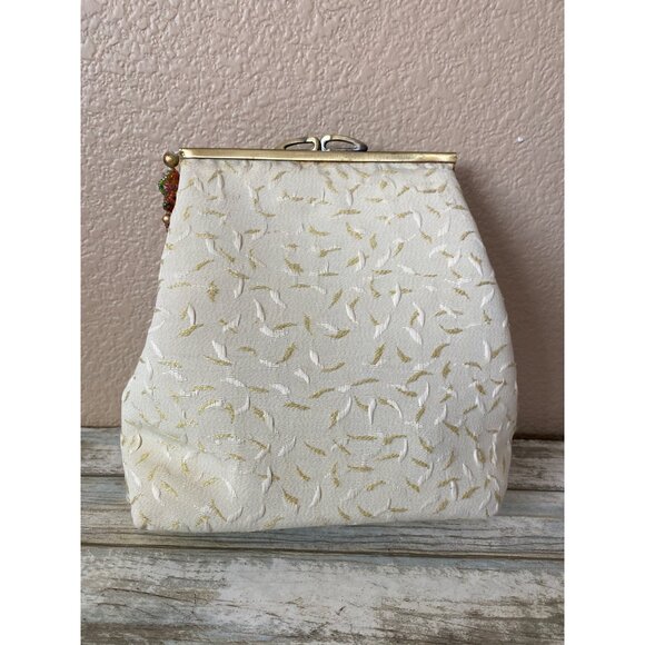 Mary Frances Vintage Palm Tree Beaded Handbag – Rare Tropical Accessory - Picture 5 of 16